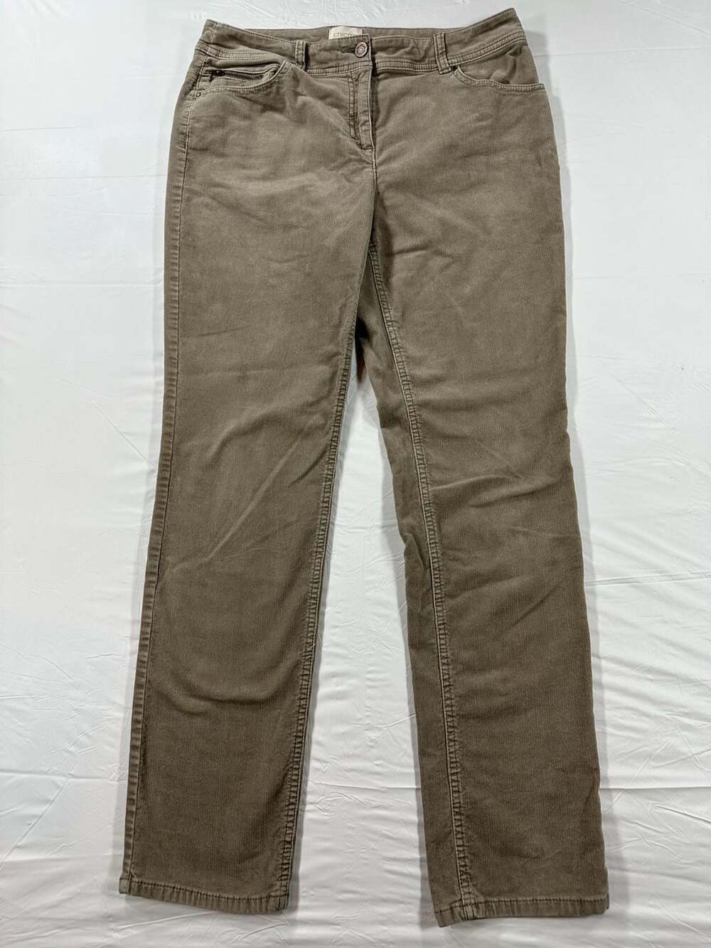 Chico's Tan Corduroy Pants Size 0.5 Regular Women’s